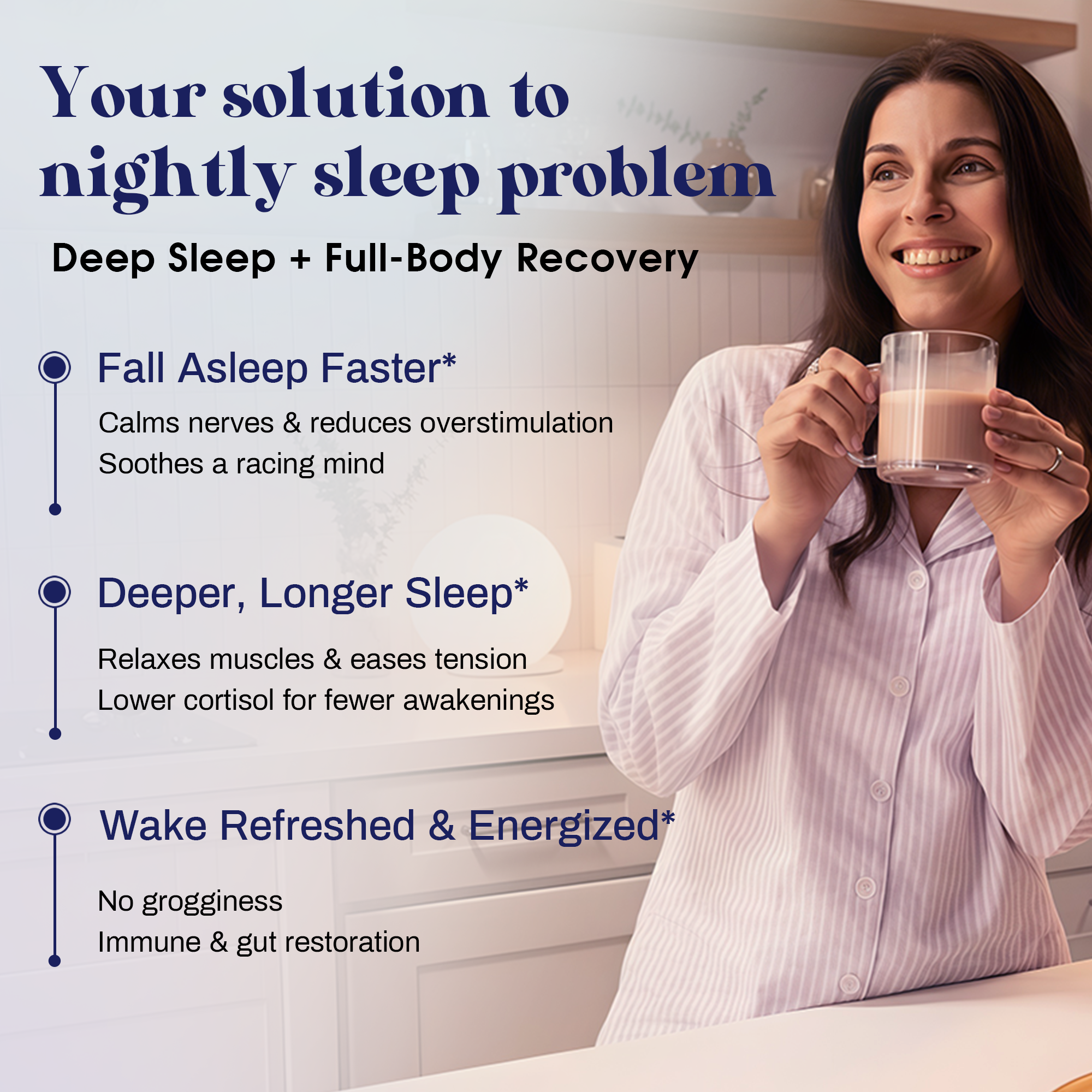 SLEEP + RECOVERY - Superfood Magnesium Drink Mix